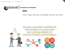 Tablet Screenshot of ledsanat.com
